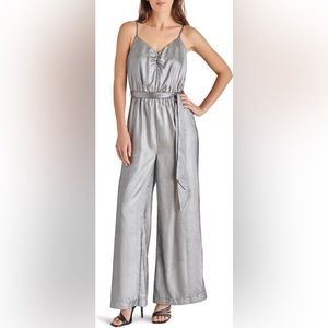 Steve’s Madden Metallic Crepe Jumpsuit